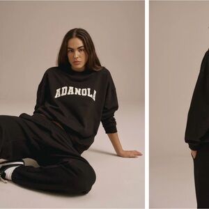 Adanola Classic Black Lounge Set